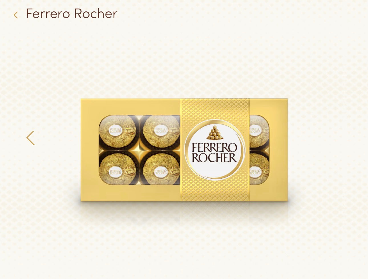 Ferrero rocher 8 pcs